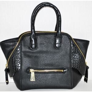 Black Satchel Tote * Olivia + Joy